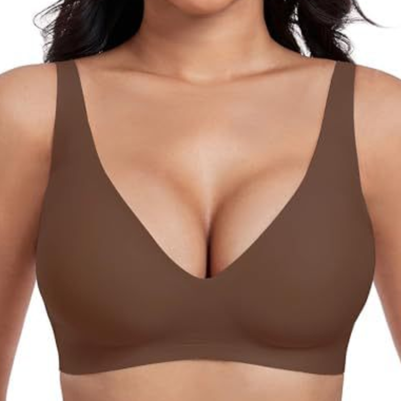 Pertry Wireless Comfy Push Up Bra Cotton Blend