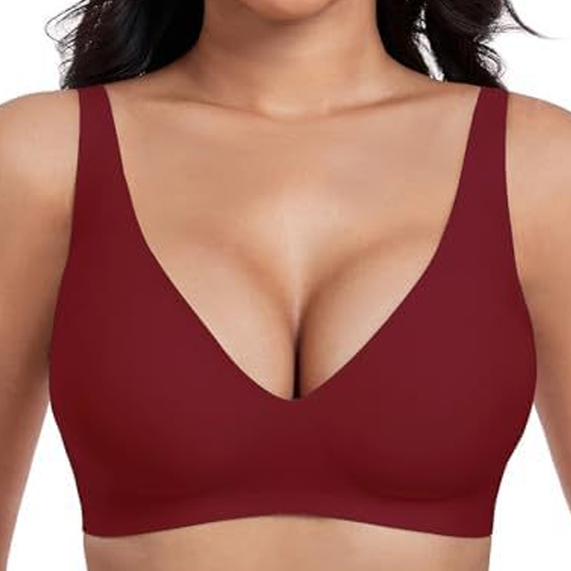 Pertry Wireless Comfy Push Up Bra Cotton Blend