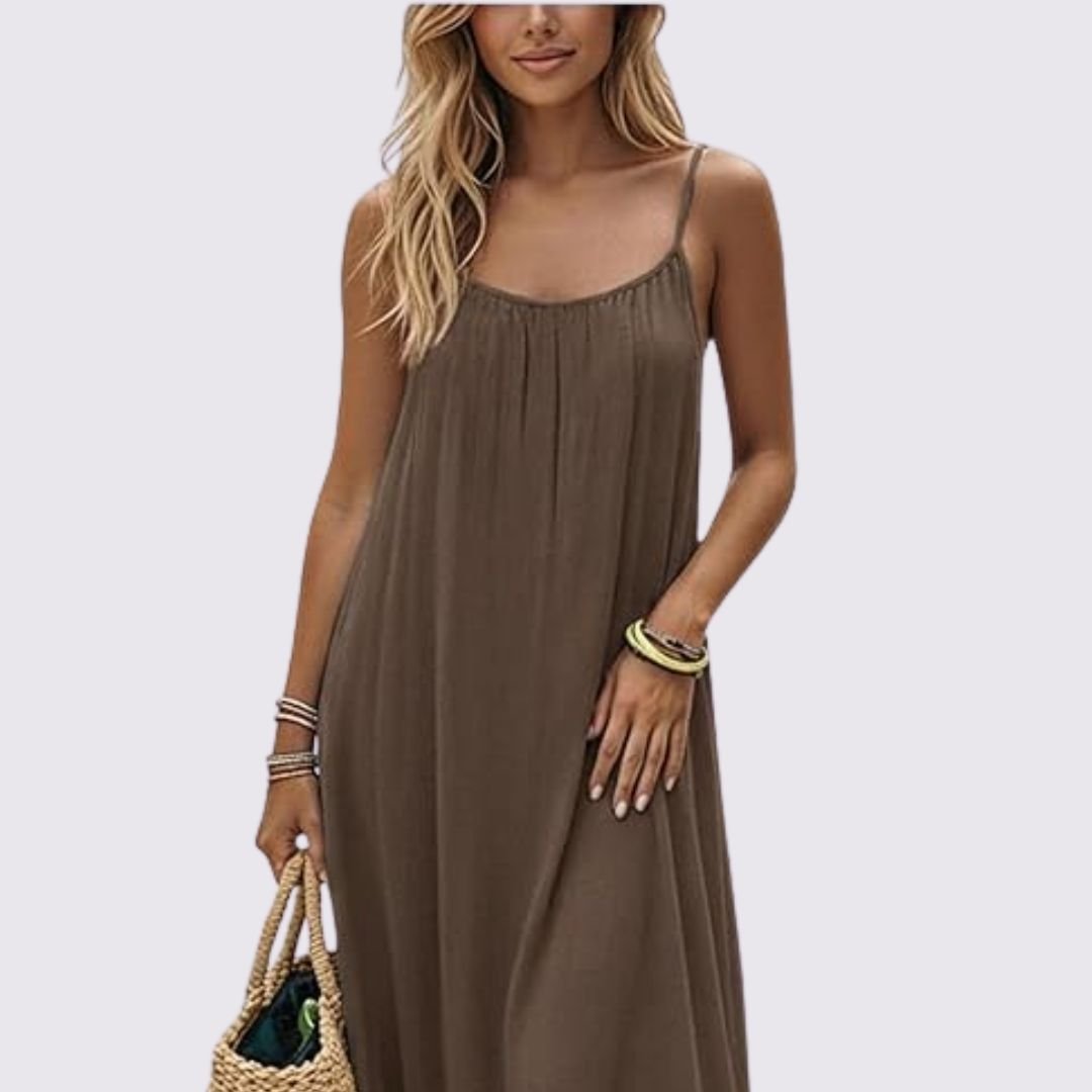Vestido de espalda descubierta Menaria - Menaria
