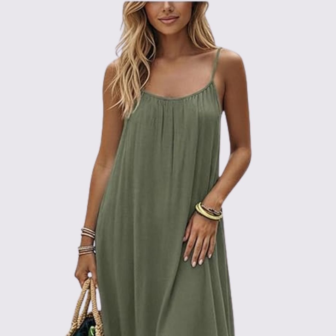 Vestido de espalda descubierta Menaria - Menaria