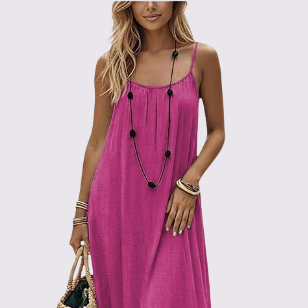 Vestido de espalda descubierta Menaria - Menaria
