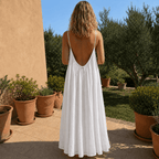 Vestido de espalda descubierta Menaria - Menaria