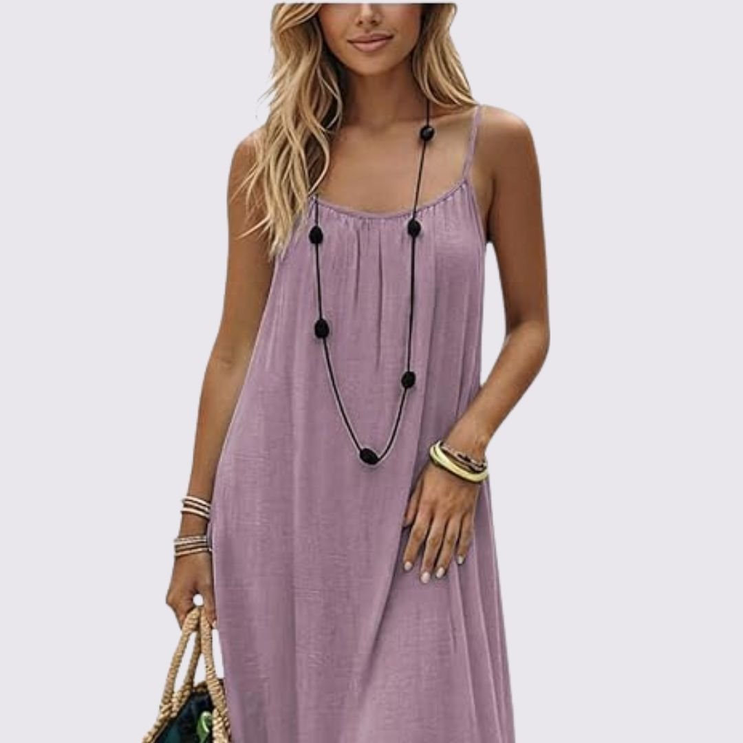 Vestido de espalda descubierta Menaria - Menaria